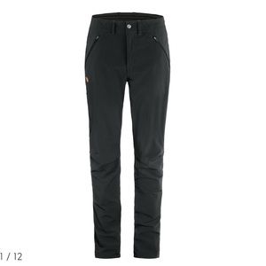 Fjallraven Black Straight Leg Pants